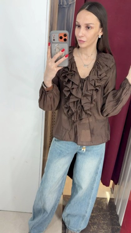 женская блузка,блузка с оборками,блузка с воланами легкая,блузка,блузка с рюшами и жабо