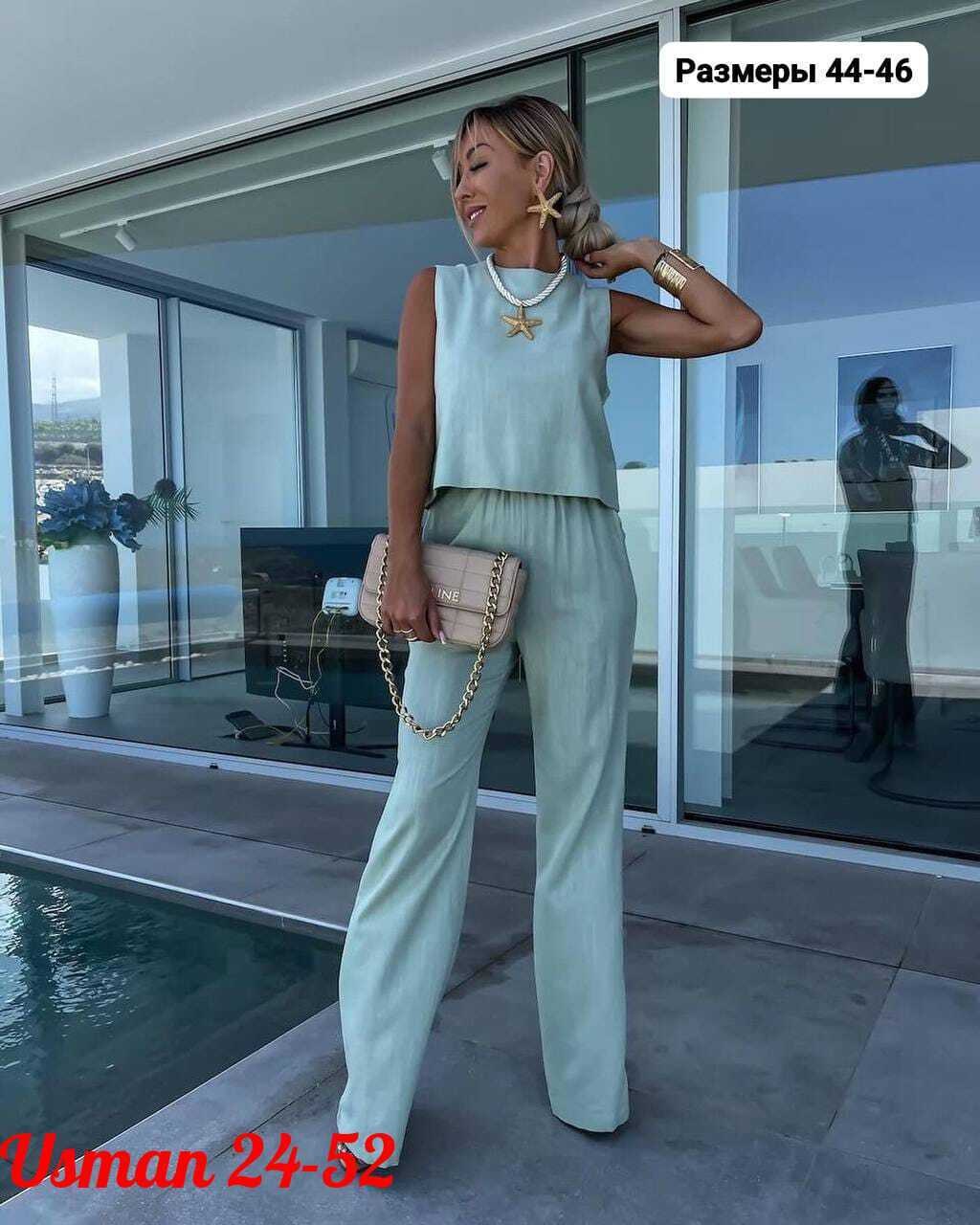 брючный костюм летний,костюм женский,костюм летний женский с брюками,костюм с брюками,летний женский костюм