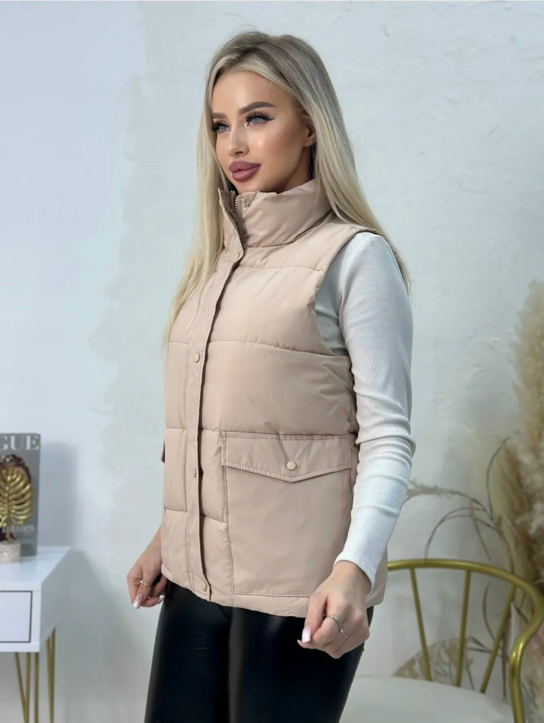 жилетка женская,жилет женский утепленный стеганый безрукавка,утепленный жилет женский beluxstar gilet-z656 бежевый l,жилет женский,утепленный жилет женский beluxstar gilet-z656 бежевый xl