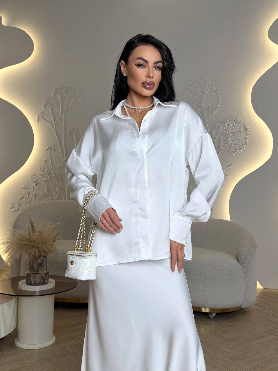 костюм брючный шелковый,атласный костюм вечерний,брючный атласный костюм,атласный костюм,коричневый костюм