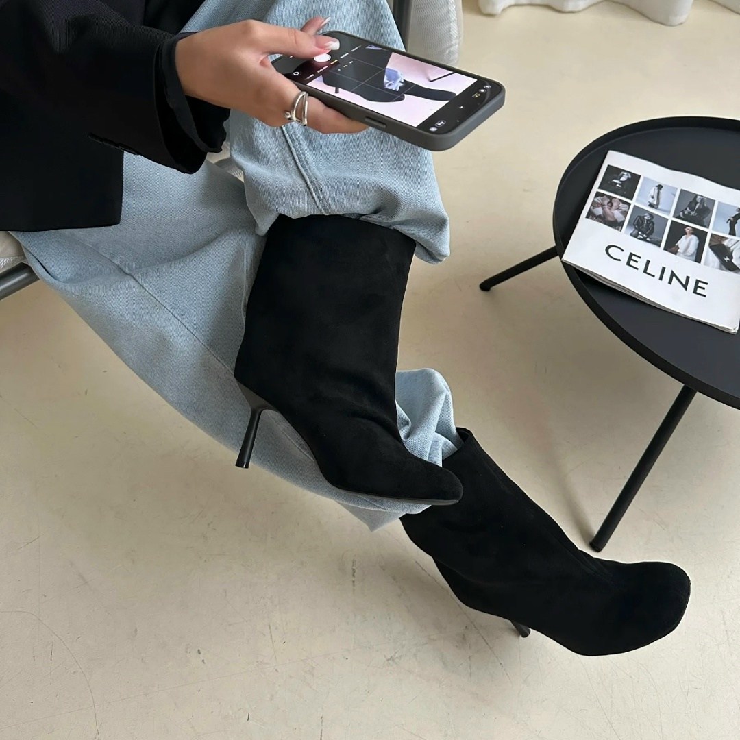 замшевые сапоги на каблуке,женские сапоги на высоком тонком каблуке,женские сапоги на каблуке,сапоги на каблуках,сапоги зимние на каблуке gracia milani