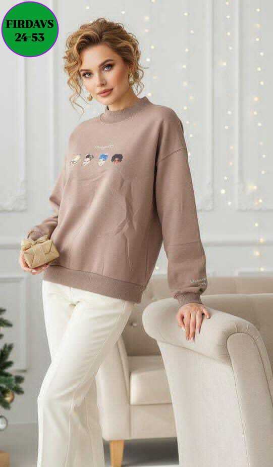 свитшот женская,бежевый свитшот,джемпер бежевый,кофта женская,свитшот