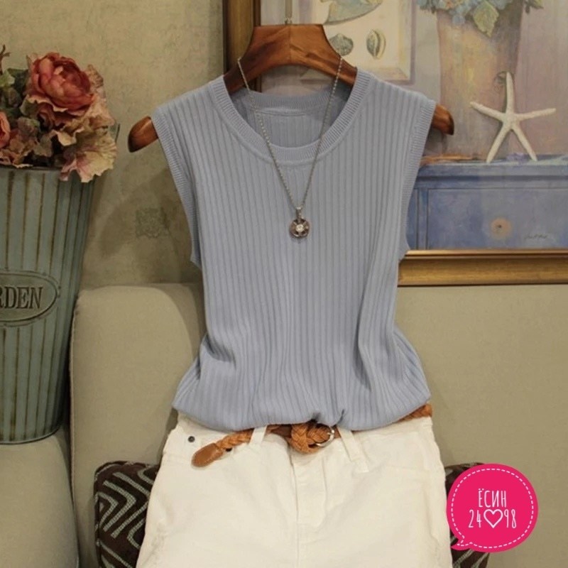 летние топы без рукавов,модные топы без рукавов,блузка без рукавов женская,летние женские топы,майки женские летние без рукавов