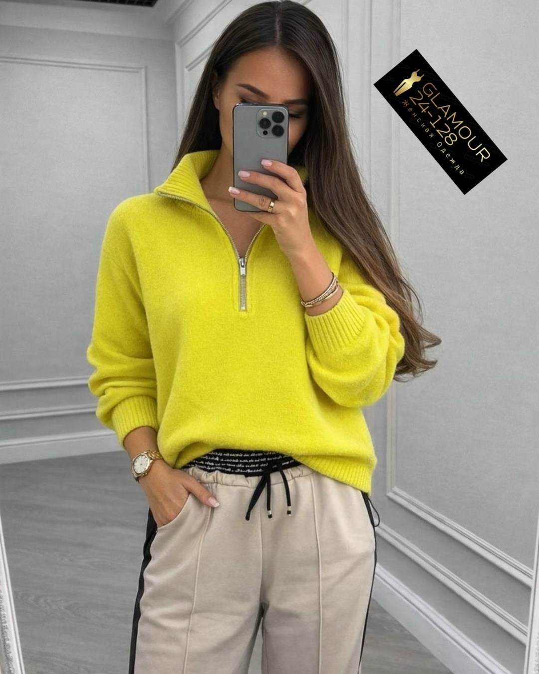 свитер оверсайз,свитер женский,свитер укороченный оверсайз с горлом на молнии lyly fashion,женский свитер оверсайз,женская кофта