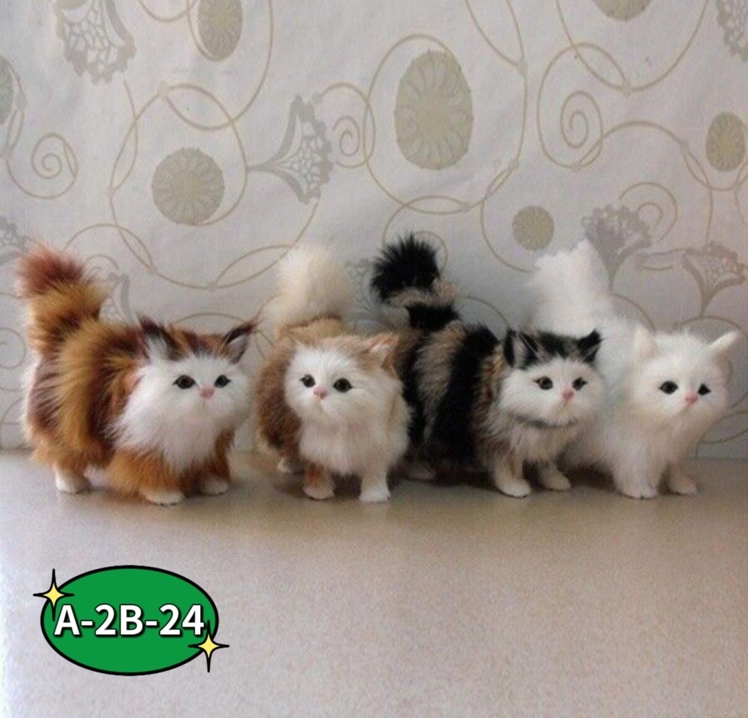 реалистичная игрушка кошка,реалистичные игрушки котиков,кошка игрушка,игрушка котенок,пушистая игрушка