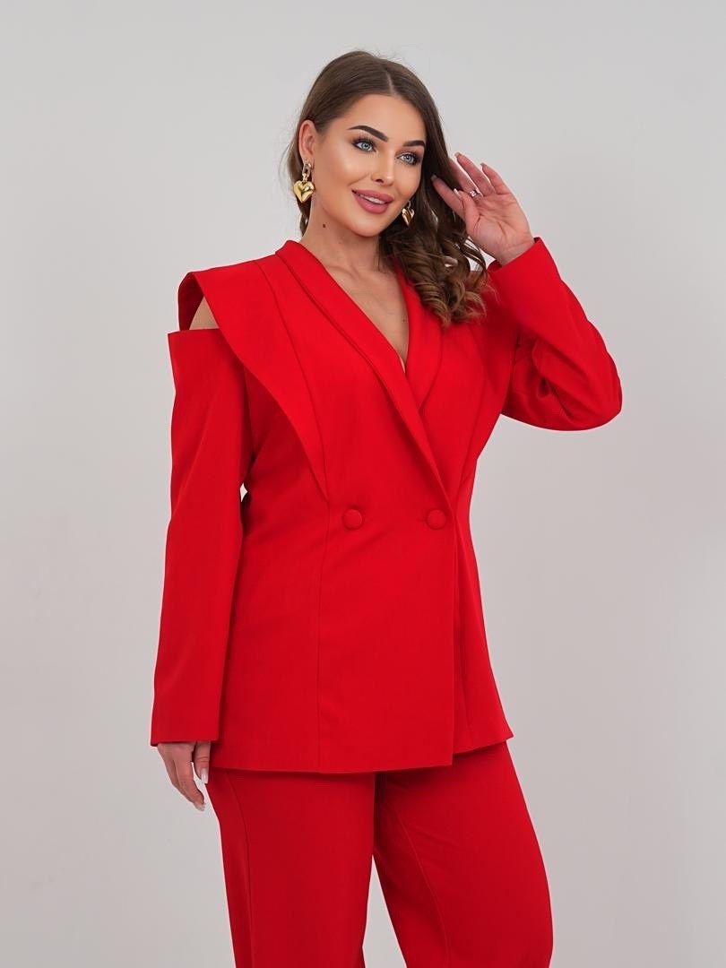 костюм брючный 974 красный vilena,брючный костюм vilena fashion 974 красный двойка,оджи красный брючный костюм женский 50-52,брючный костюм vilena 993 красный,малиновый брючный костюм