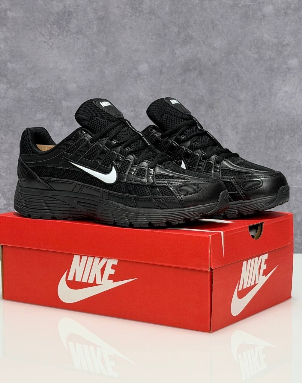 кроссовки p-6000 black white черный,кроссовки nike p-6000 premium triple black,демисезонные кроссовки найк p-6000 gore-tex,кроссовки nike p-6000,nike p6000 triple black