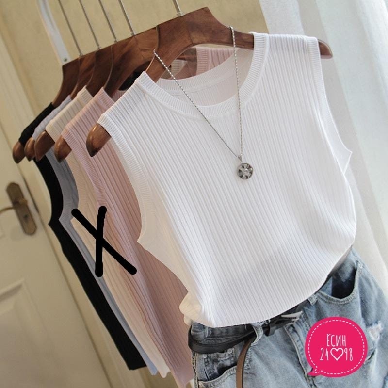летние топы без рукавов,модные топы без рукавов,блузка без рукавов женская,летние женские топы,майки женские летние без рукавов