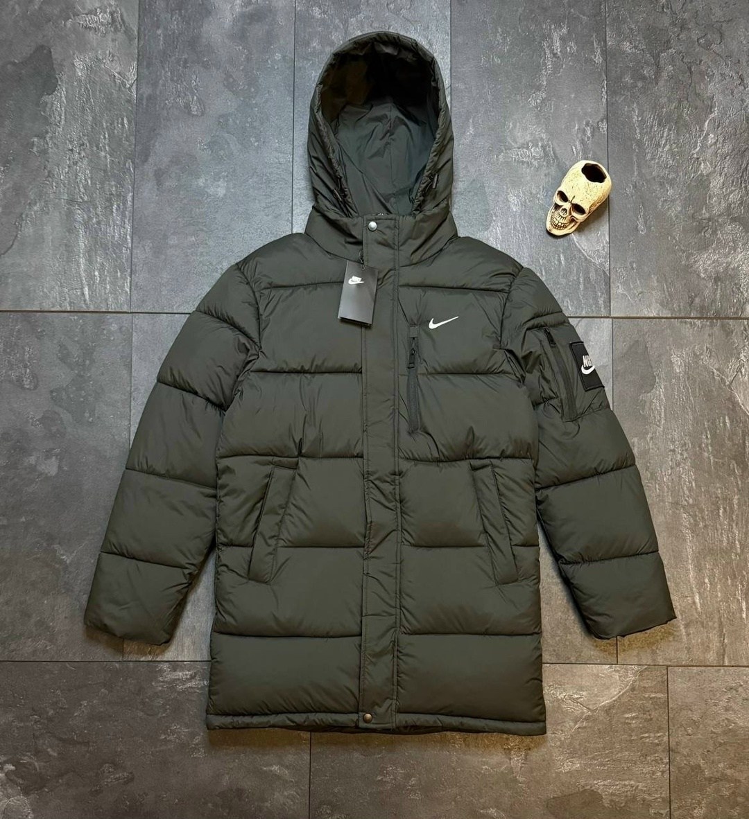 зимняя куртка мужская,зимние куртки nike,мужская куртка nike 8504 черная,мужские длинные пуховики зимние куртки,куртка зимняя удлиненная мужская