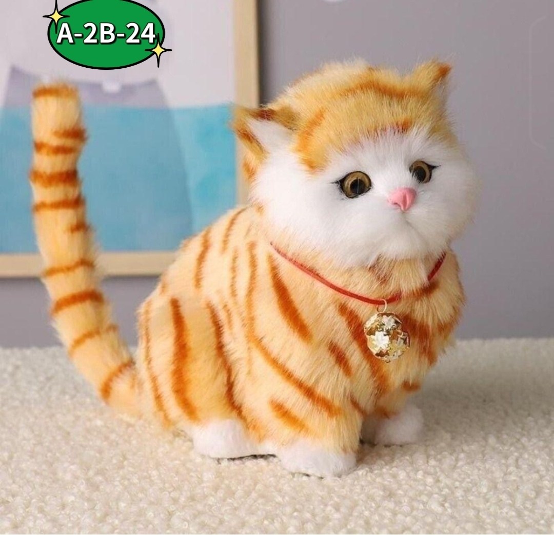 игрушка кошки,игрушка кот,кот плюшевый игрушка,игрушечные коты,игрушка имитация кошек длинная шелковая плюшевая