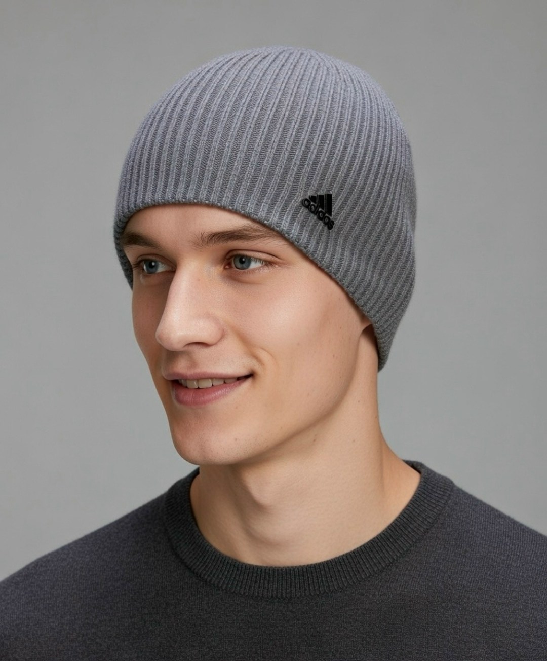 шапка мужская,шапка,шапка с отворотом,шапка мужская флис,мужская шапка бини