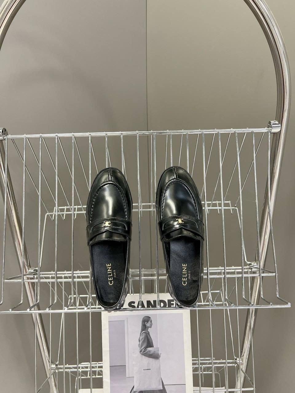 лоферы celine,туфли celine,кожаные лоферы,женские лоферы,