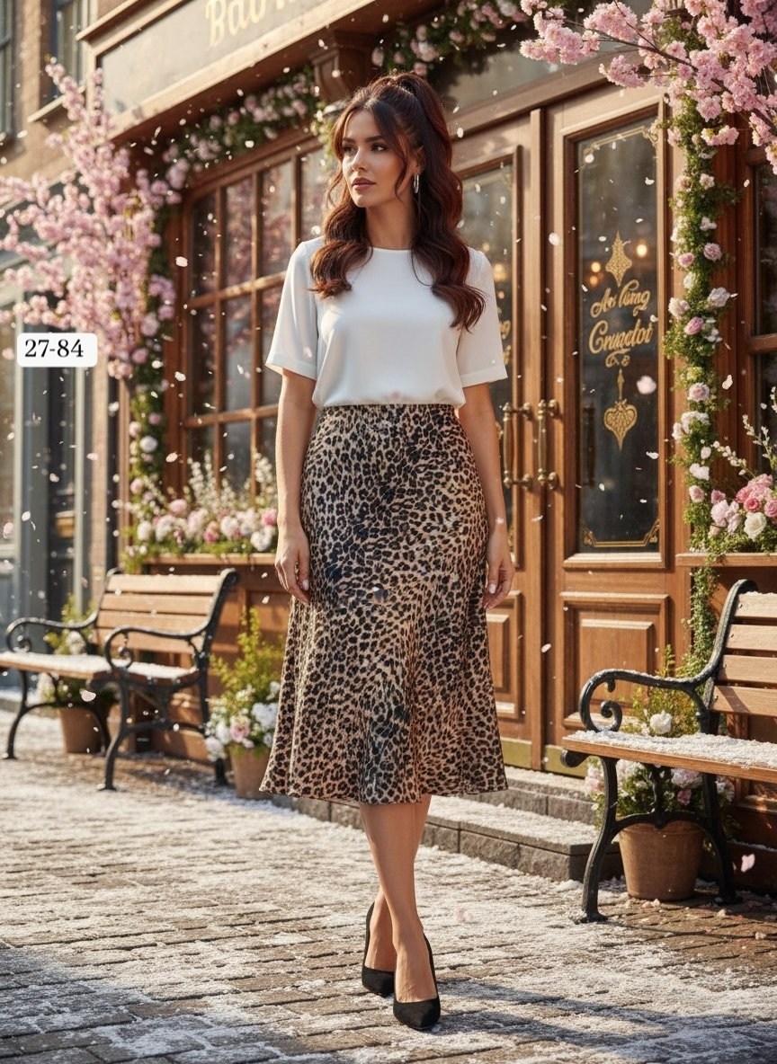 юбка леопард миди на резинке,леопардовая юбка,юбка леопард,юбка леопардовая женская атласная,юбка миди леопард