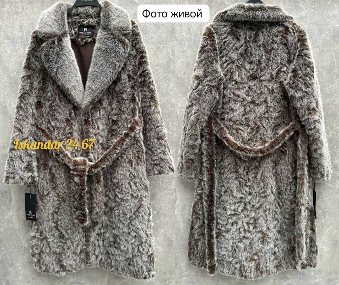 шуба искусственная чернобурка almita 277890340,искусственная шуба,эко шуба,шуба женская,шуба из эко меха