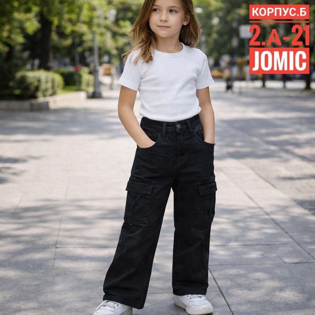 джинсы для девочек,джинсы для девочки черные,джинсы детские,джинсы карго,джинсы демисезонные