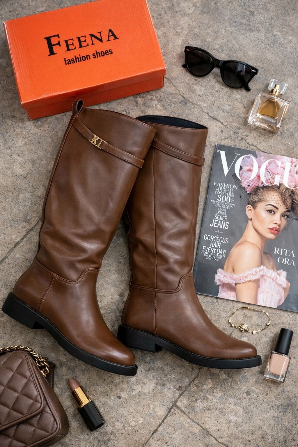 сапоги женские,женские высокие сапоги из натуральной кожи,сапоги,модные сапоги,коричневые сапоги