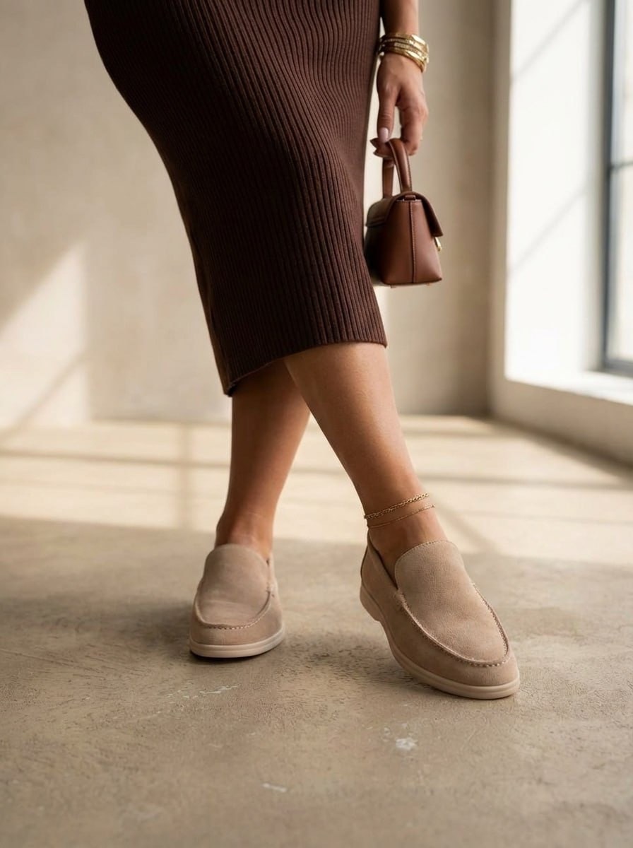 tendance лоферы замшевые,лоферы бежевые,лоферы женские,лоферы замшевые,