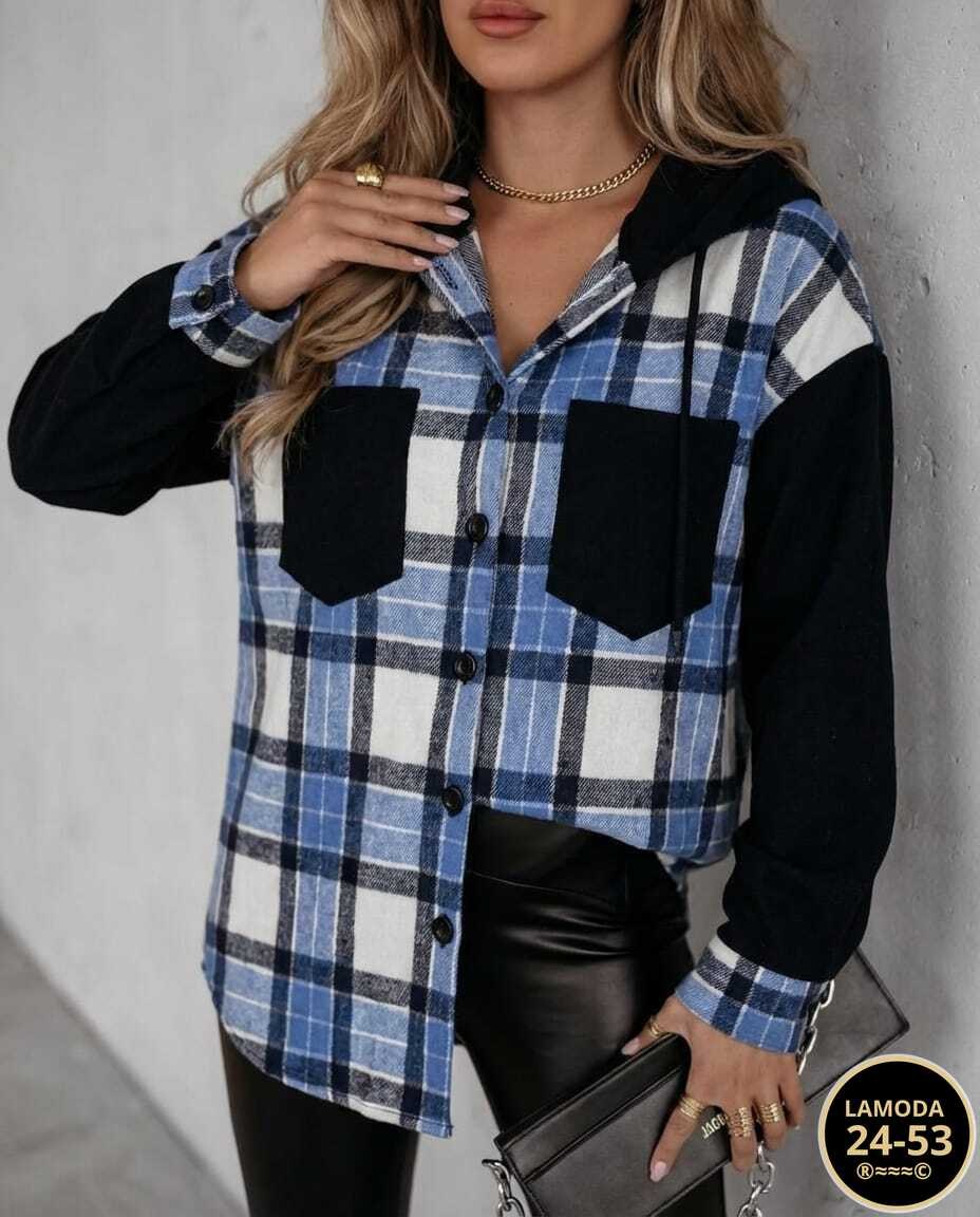 рубашка женская,рубашка оверсайз в клетку с капюшоном,рубашка женская оверсайз в клетку,удлиненная теплая рубашка оверсайз в клетку с капюшоном lady gina,рубашка в клетку женская