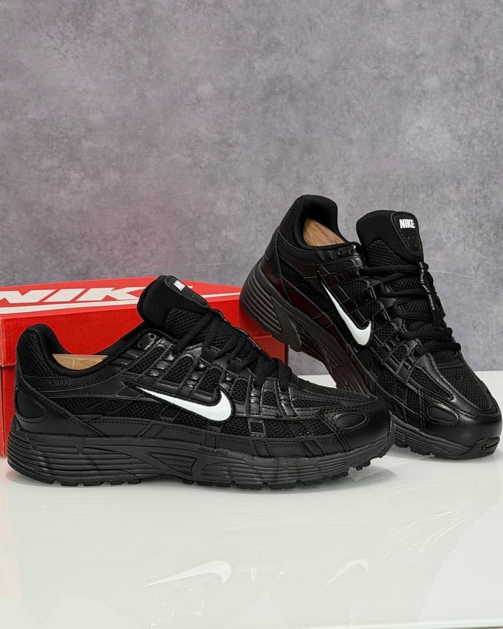 кроссовки p-6000 black white черный,кроссовки nike p-6000 premium triple black,демисезонные кроссовки найк p-6000 gore-tex,кроссовки nike p-6000,nike p6000 triple black