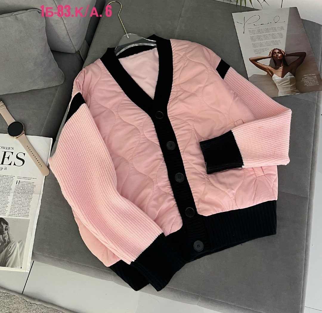 куртка женская,куртка модная,вязаные кардиганы,кардиган куртка,комбинированная куртка