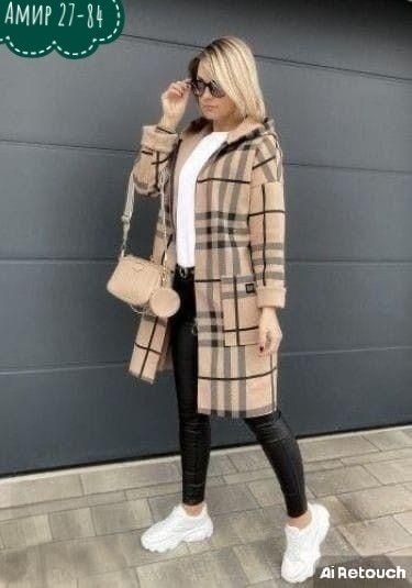 пальто в клетку,модное пальто,стильное пальто,пальто женский,кардиган в клетку