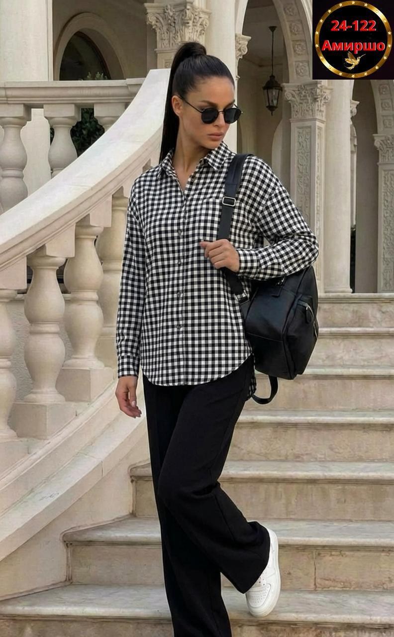 женская рубашка,повседневная рубашка,рубашка в клетку женская,рубашка оверсайз в клетку,рубашка