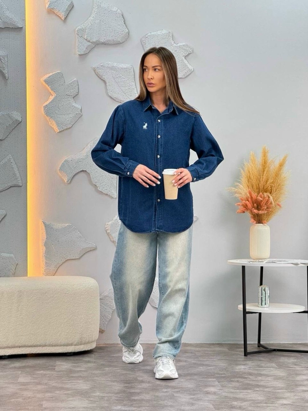 рубашка джинсовая женская,джинсовая рубашка,джинсовая рубашка polo ralph lauren,рубашка женская джинсовая оверсайз,джинсовая рубашка оверсайз