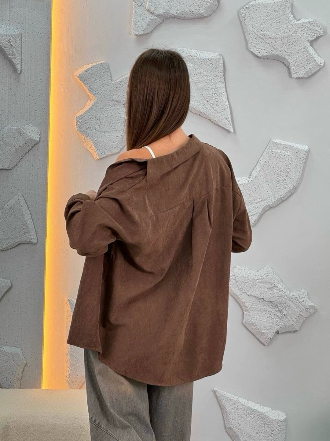 рубашка вельветовая оверсайз feel fine,вельветовая рубашка,женская вельветовая рубашка,рубашка вельветовая оверсайз,рубашка вельветовая шоколадного оттенка