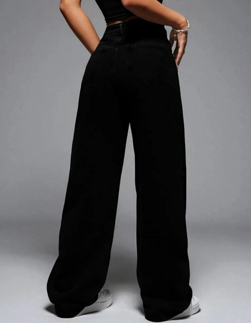 джинсы женские широкие прямые палаццо,черные джинсы палаццо,джинсы широкие клеш прямые палаццо,широкие джинсы палаццо с высокой посадкой,джинсы женские широкие с высокой посадкой