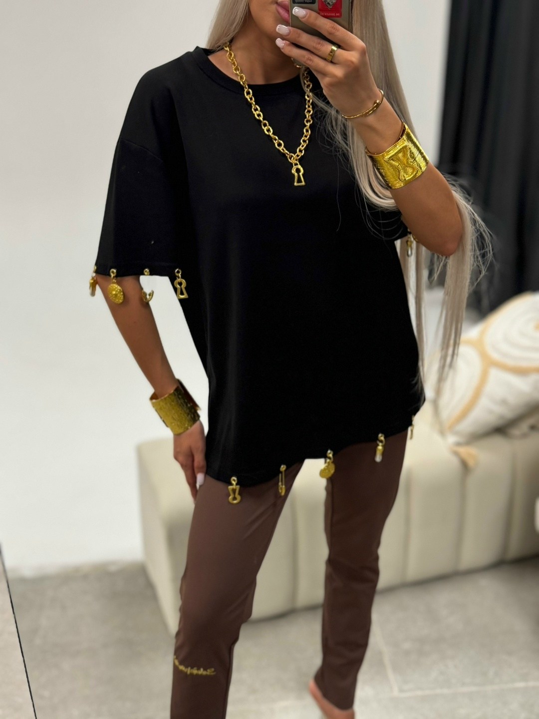 женская футболка,черная футболка женская,футболка со стразами,футболка женская оверсайз,туника женская