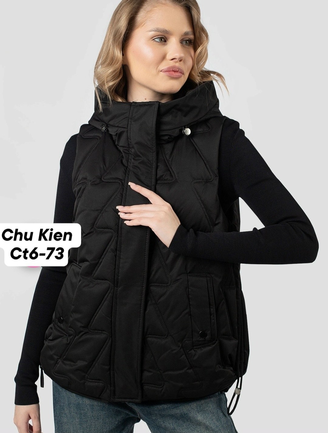 жилет демисезонный женский,жилетка оверсайз утепленная безрукавка с капюшоном lucasta style,жилет утепленная,жилет болоневый женский,куртка женская демисезонная