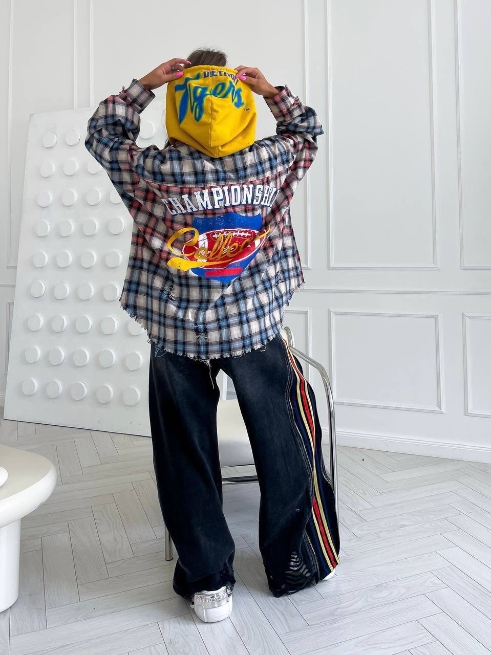 рубашка женская в клетку оверсайз,рубашка женская,женские рубашки в клетку,рубашка в клетку оверсайз варенка,рубашка в клетку