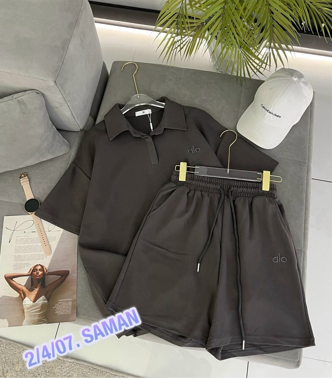 стильные костюмы,костюм с шортами и футболкой поло летний insomand,костюм двойка женский,костюм двойка,женский костюм