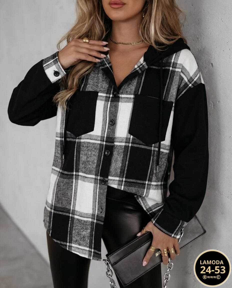 рубашка женская,рубашка оверсайз в клетку с капюшоном,рубашка женская оверсайз в клетку,удлиненная теплая рубашка оверсайз в клетку с капюшоном lady gina,рубашка в клетку женская