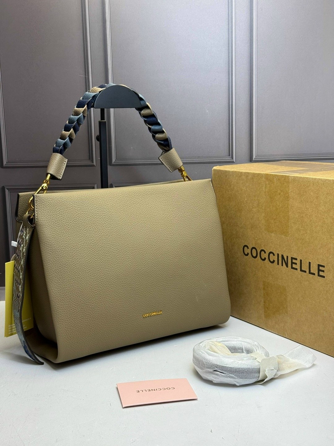 сумка coccinelle,сумка женская coccinelle,сумка coccinelle boheme,сумка кожаная coccinelle boheme small,сумка coccinelle boheme grana double