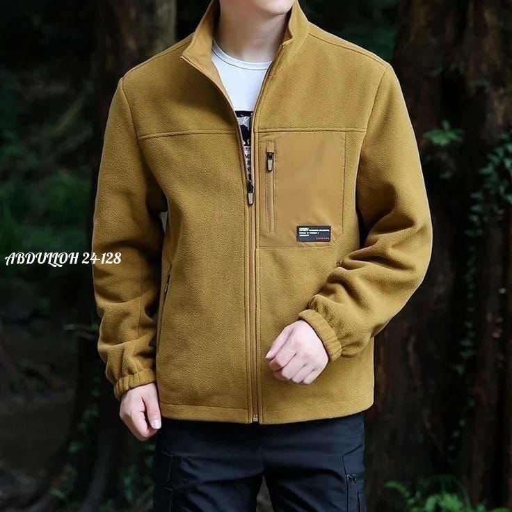 кофта мужская флисовая,куртка мужская модная,флисовая мужская куртка,мужская куртка с карманами на молнии,флисовая куртка