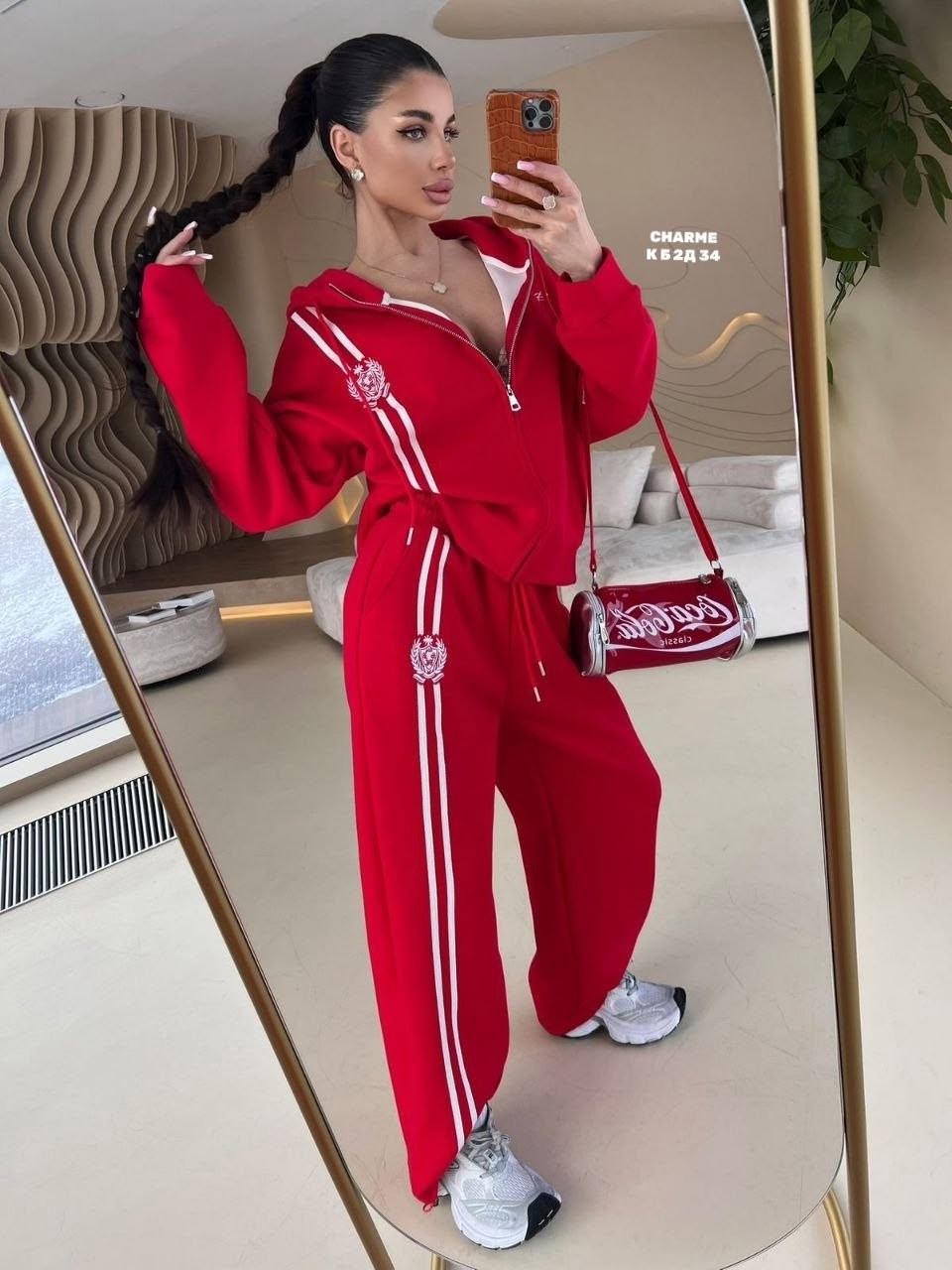 костюм спортивный женский,спортивный костюм,loro piana женский красный костюм,женский костюм,спорткостюм люкс