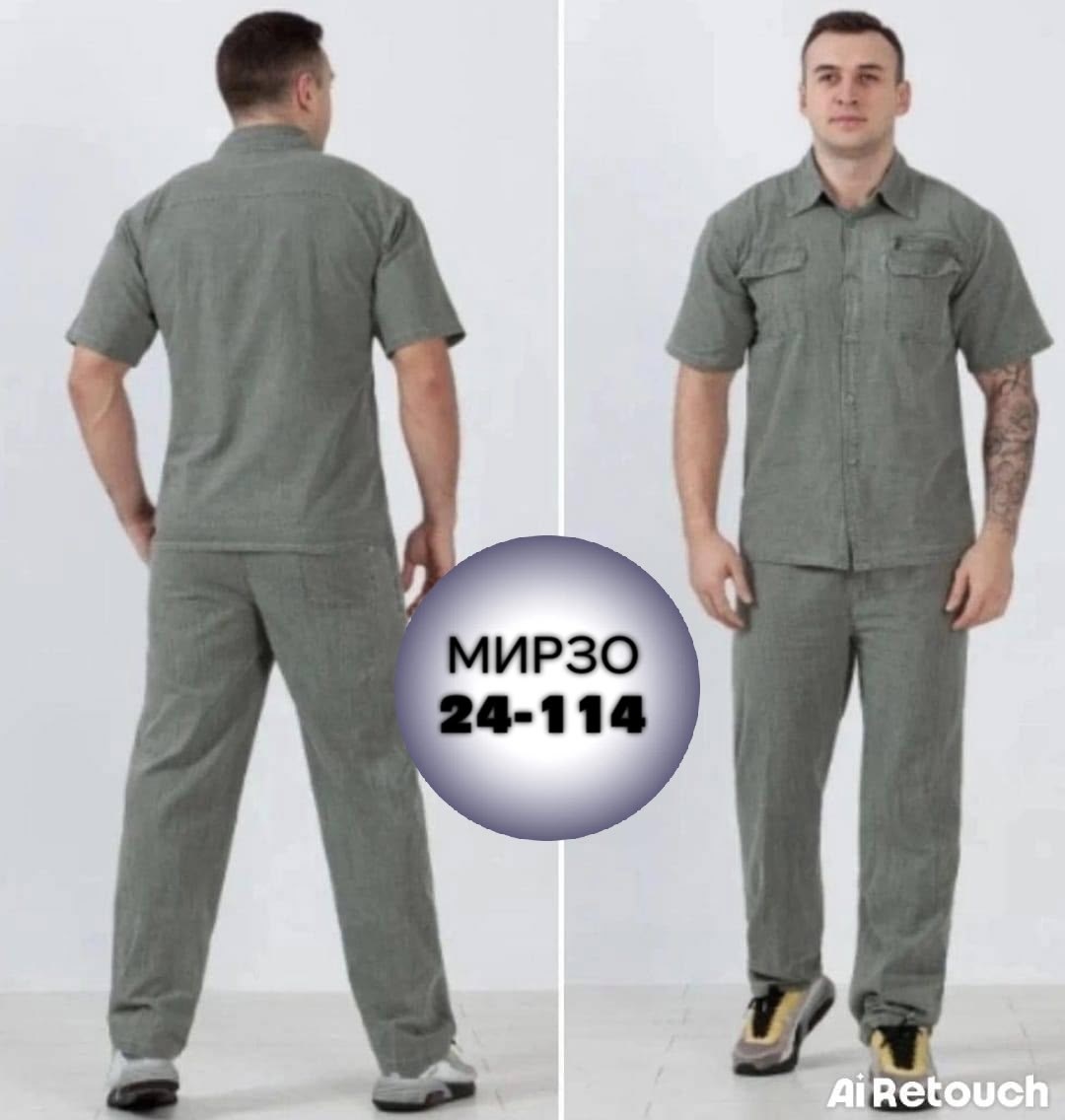 костюм летний мужской из льна,костюм летний мужской,мужской льняной костюм,комплект брюки и рубашка мужская,костюм с рубашкой