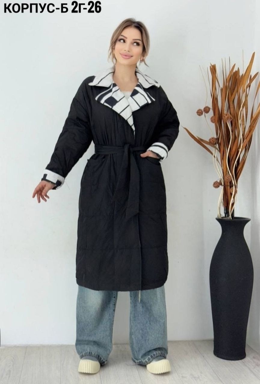 стеганое пальто,стеганое пальто женское,пальто зимнее,зимнее стеганое пальто,пальто черный dizzyway 014947293
