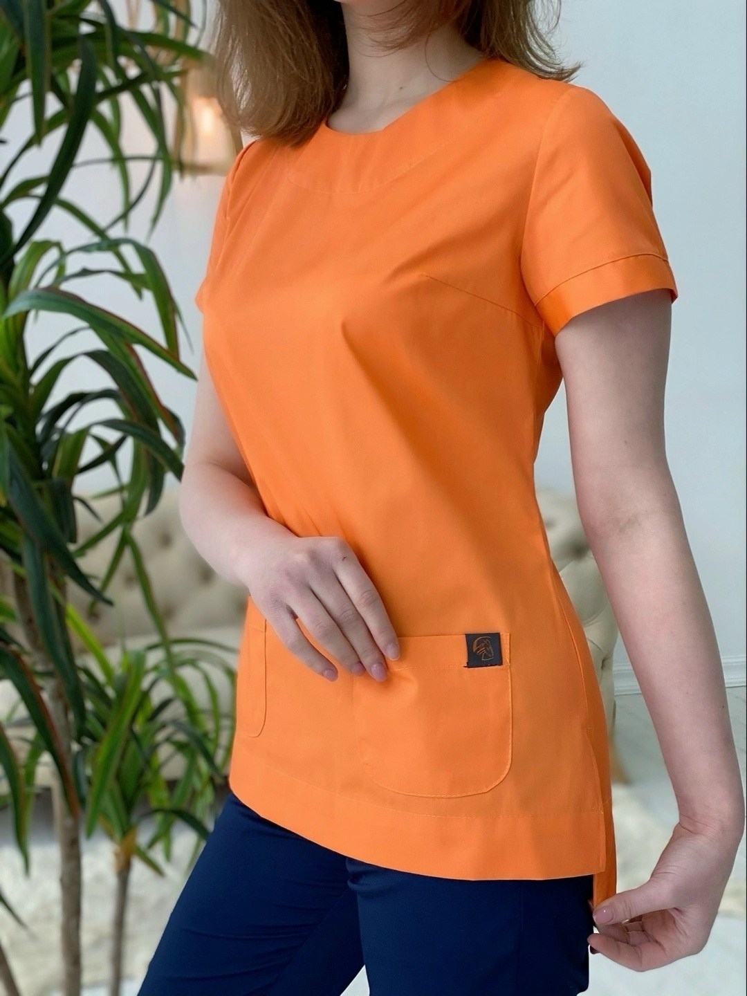 медицинский костюм medial стрейч 03 оранжевый,медицинский костюм оранжевый,медицинский костюм medial стрейч 01 коралловый,костюмы медицинский женский,костюм медицинский