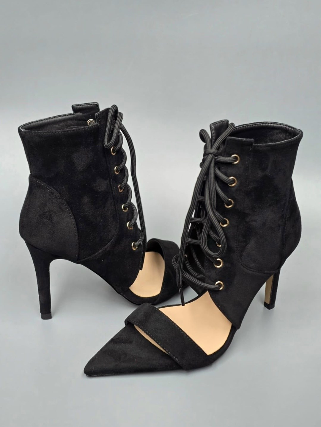 ботильоны замшевые на высоком каблуке на шнурках,ботильоны на каблуке со шнурками, на каблуках,ботильоны на шпильке со шнуровкой,босоножки на шнуровке