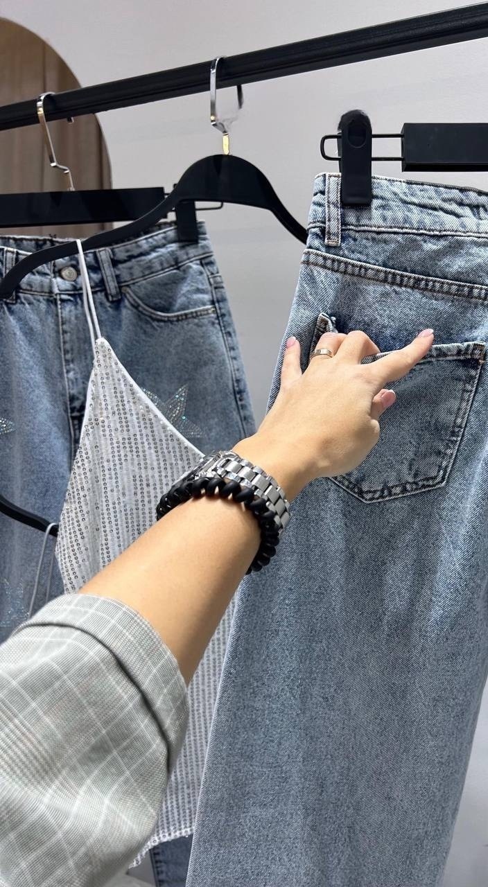 джинсы женские,джинсы женские с высокой посадкой,джинсы брюки,джинсы со звездами,широкие джинсы