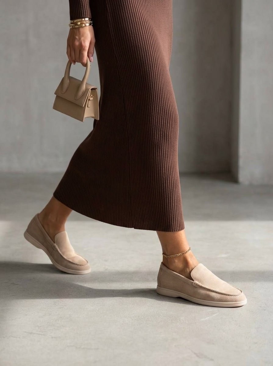 tendance лоферы замшевые,лоферы бежевые,лоферы женские,лоферы замшевые,