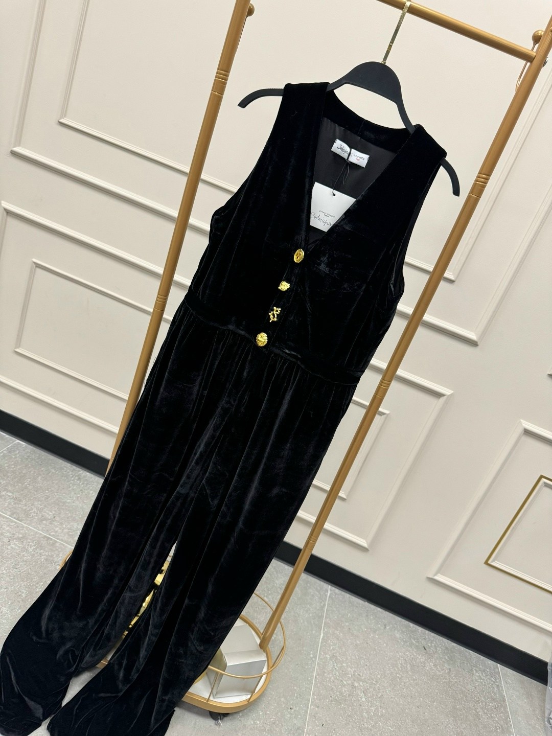 комбинезон из бархата,женские комбинезоны,бархатный комбинезон,комбинезон повседневный,черный комбинезон