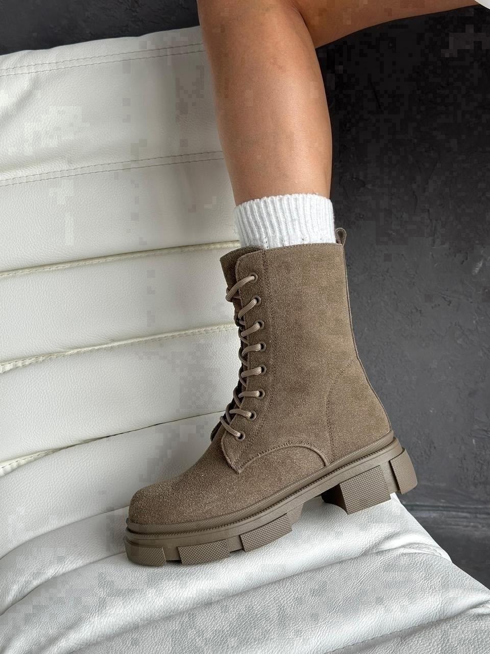 ,ботинки ed'art 329.21153 серо коричневый замша,ботинки женские,ботинки, женская