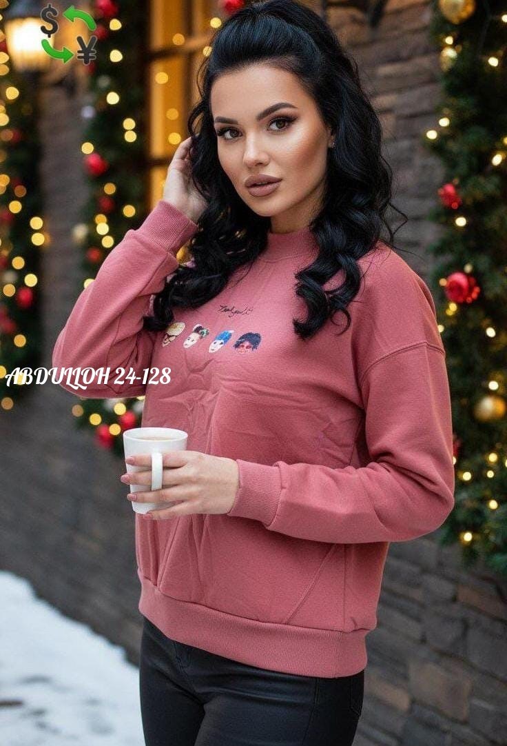 бежевый свитшот,свитшот женский,толстовки свитшот,повседневный джемпер,джемпер бежевый