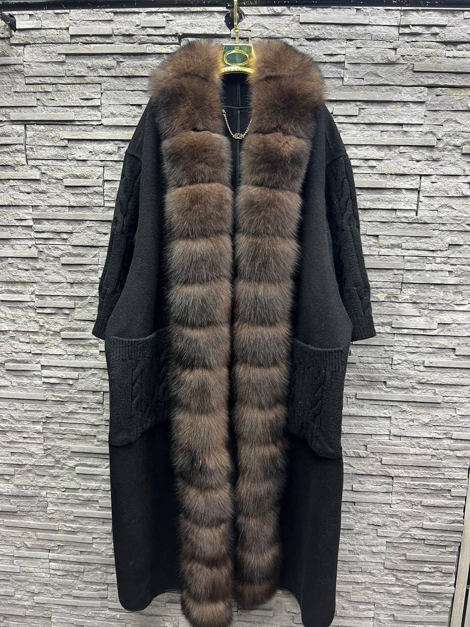 кардиган с мехом финского песца yana kraft brand,кардиган с мехом финского песца,кардиган с мехом песца,кардиган с песцом,кардиган с мехом