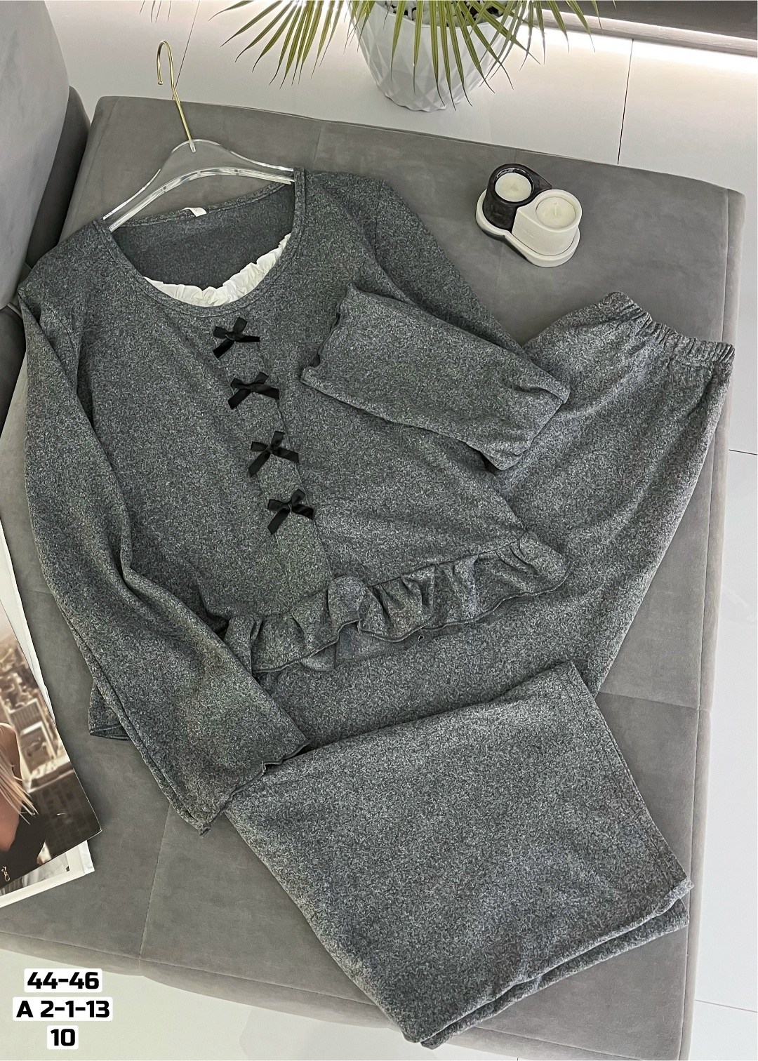 женская пижама,комплект пижама,пижама для женщин,пижама на завязках со штанами,пижама со штанами