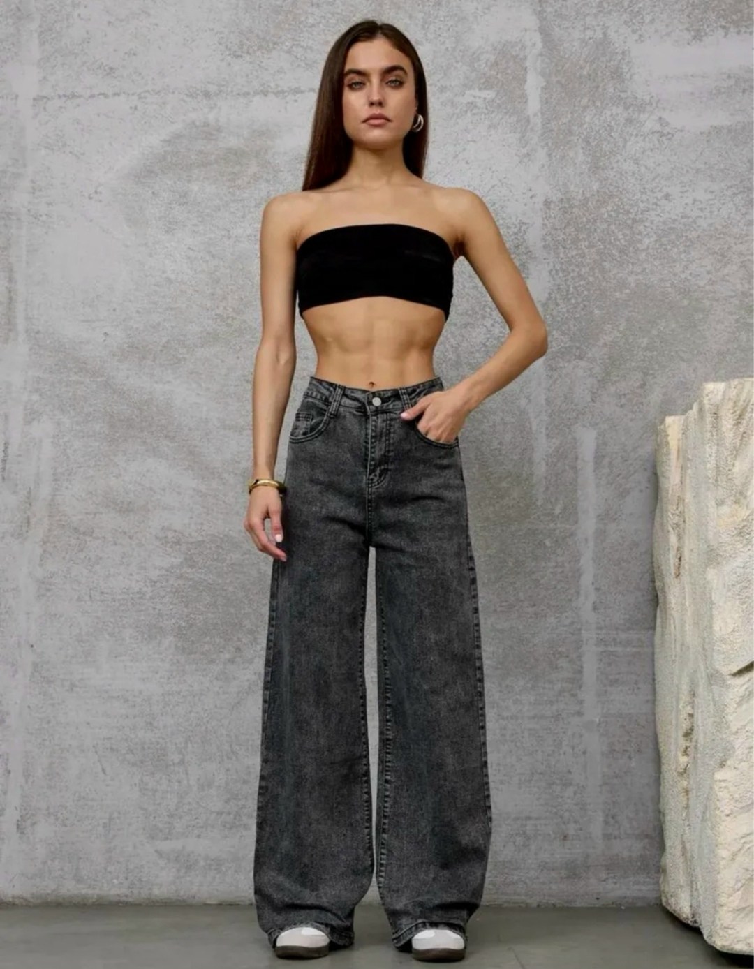 джинсы женские серые широкие с высокой посадкой,джинсы клеш от бедра,джинсы женский серый графит широкие,джинсы женские клеш от бедра,женские джинсы