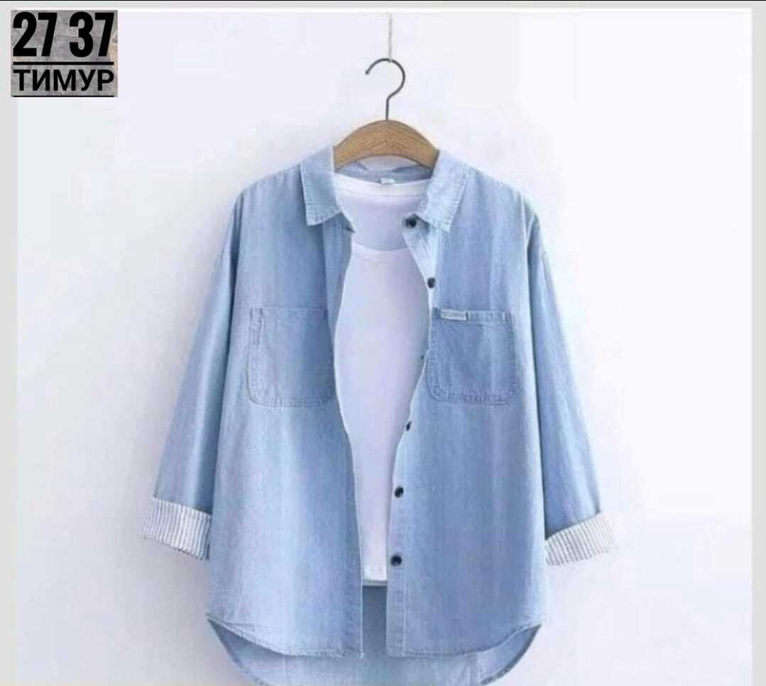 рубашка повседневная джинсовая,рубашка женская джинсовая,женская джинсовая рубашка с длинным рукавом,джинсовая рубашка с длинным рукавом,джинсовая рубашка женская 2026